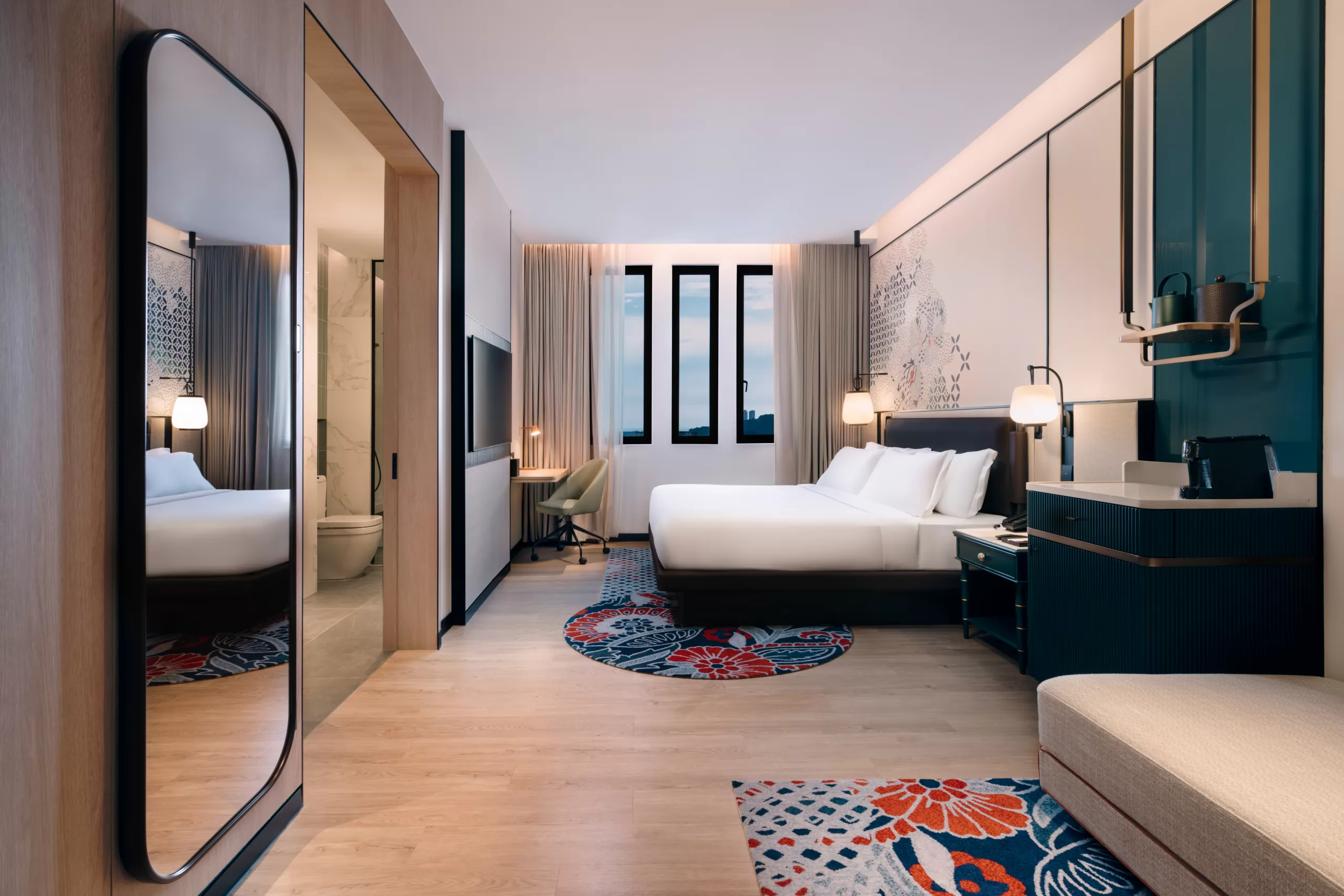 luxurious room in Pennag, Bayan Lepas, Georgetown, Marriott International, Marriott Bonvoy, Tribute Portfolio Hotel
